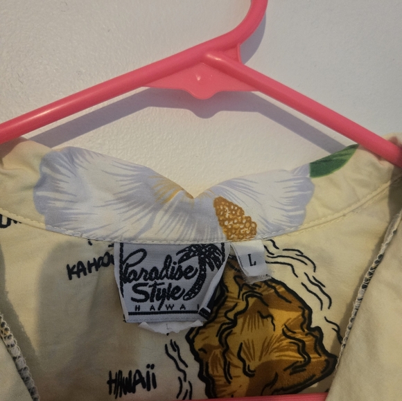 Paradise Style Authentic Hawaiian Shirt - Picture 2 of 2